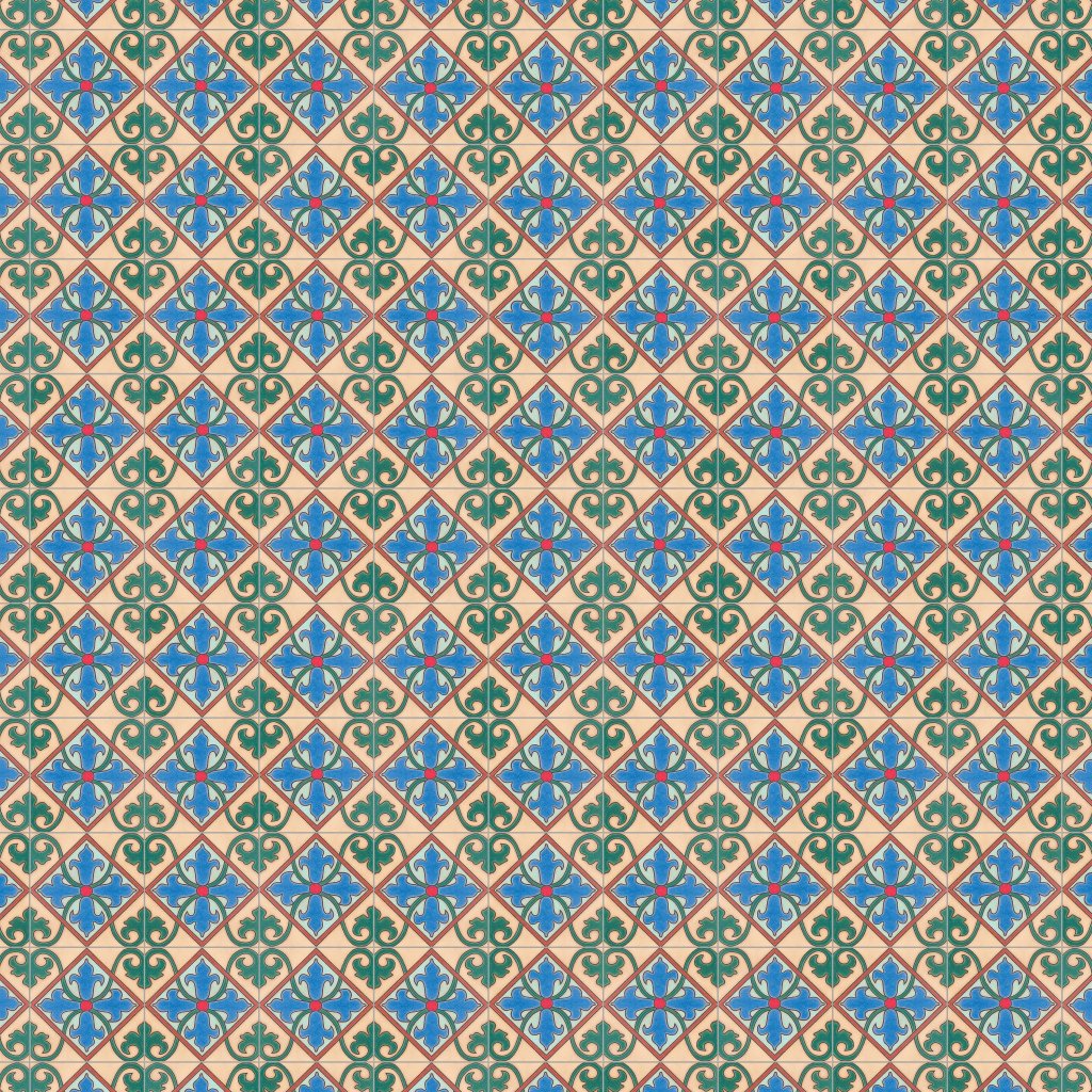 Marble Systems 288 A Glazed Ceramic Tile 6x6 - 288 A