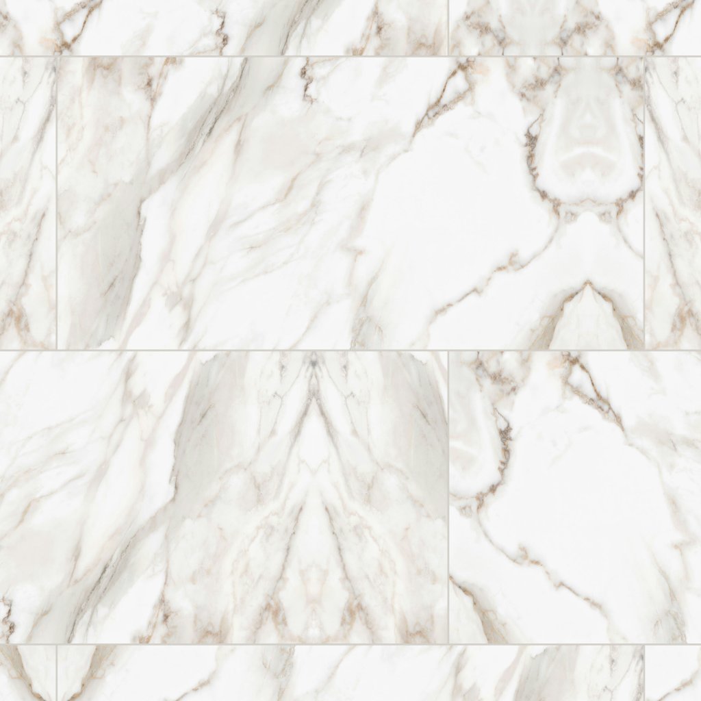 Qualis Ceramica Royal Stoneworks 24X48 Calacatta Royale Vintage