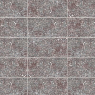 Qualis Ceramica Sereno Burgundy 12x24 - Grid