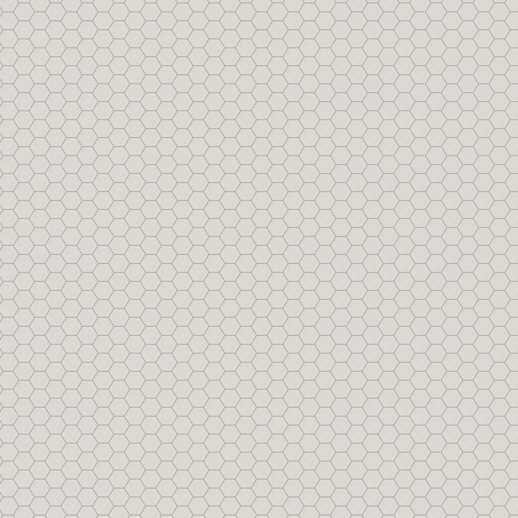 Marble Systems Vanilla Honed Hexagon 2 Marble Mosaic 10 3/8x12 - Vanilla