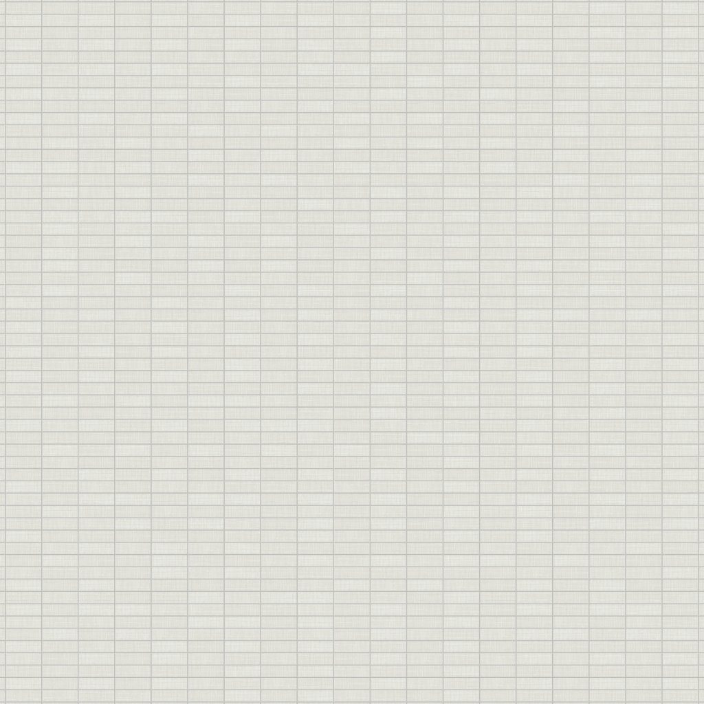 Daltile Fabric Art Modern Textile White, Straight Joint, 1X3, Matte - Modern Textile White