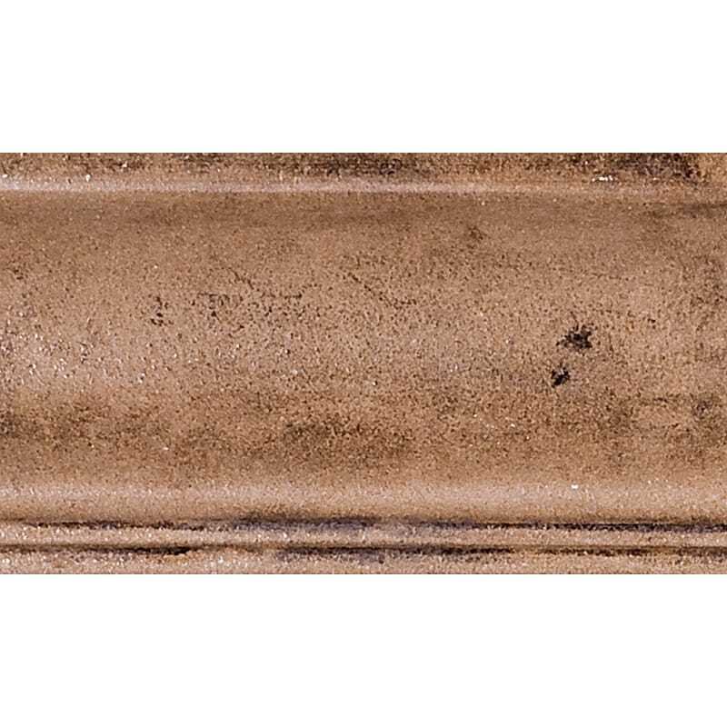 Marble Systems Stoker Grey Glazed Cove Base Ceramic Moldings 3 1/4x6 - Stoker Grey