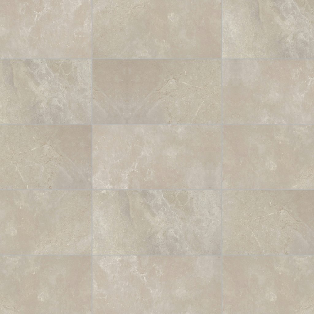 Daltile Affinity Gray, Rectangle, 12X24, Matte - Gray