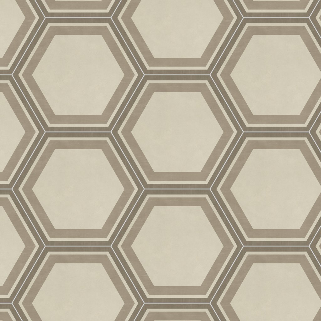 Daltile Bee Hive Honeycomb Warm, Honeycomb, 24X20, Matte - Honeycomb Warm