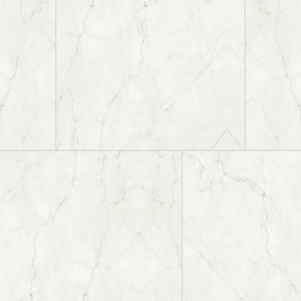 Qualis Ceramica Royal Stoneworks 36X36 Cloudstone White Honed