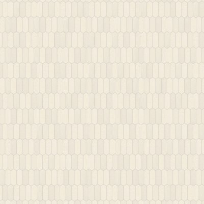 Qualis Ceramica Serene Ivory 2x6 Picket Mosaic - 10.5"x12"
