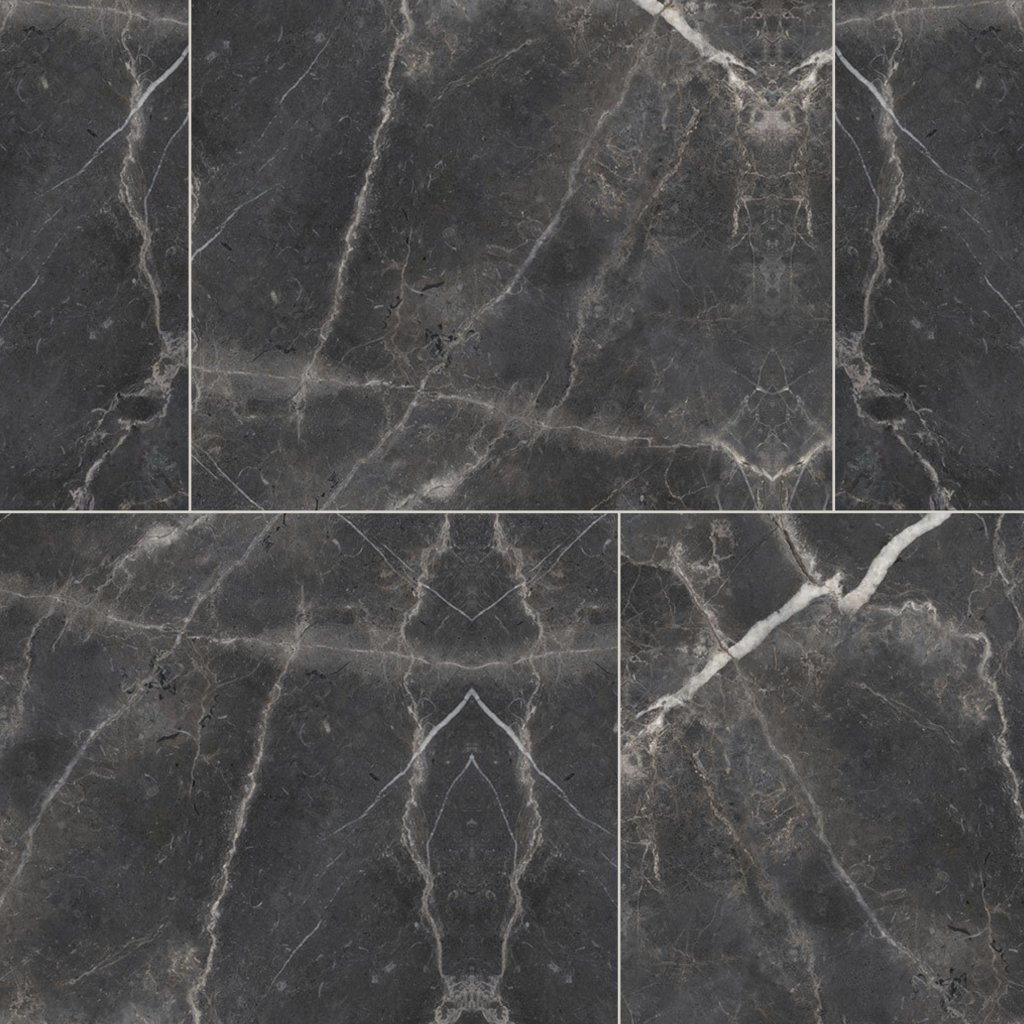 Qualis Ceramica Royal Stoneworks 36X36 Tuscan Forge Vein Honed