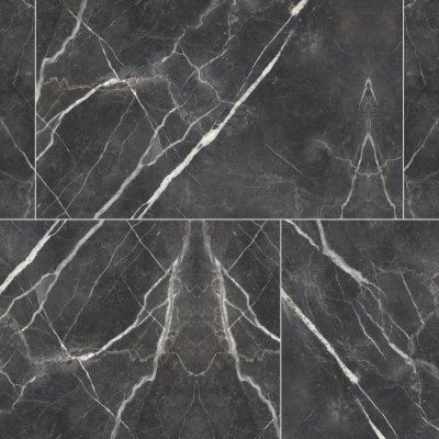 Qualis Ceramica Royal Stoneworks 48X48 Tuscan Forge Vein Polished - Alternating 1/3