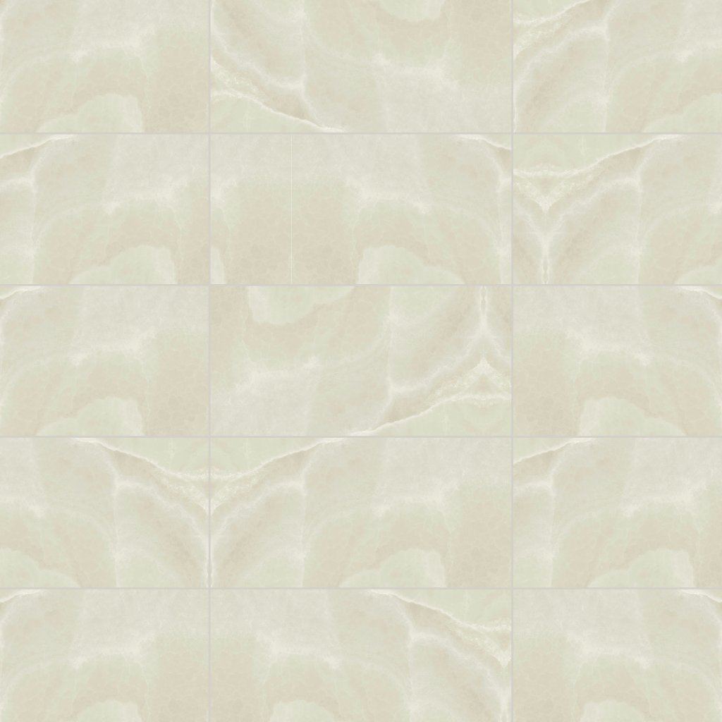 Qualis Ceramica Lustra 12x24 Onyx Crema Polished