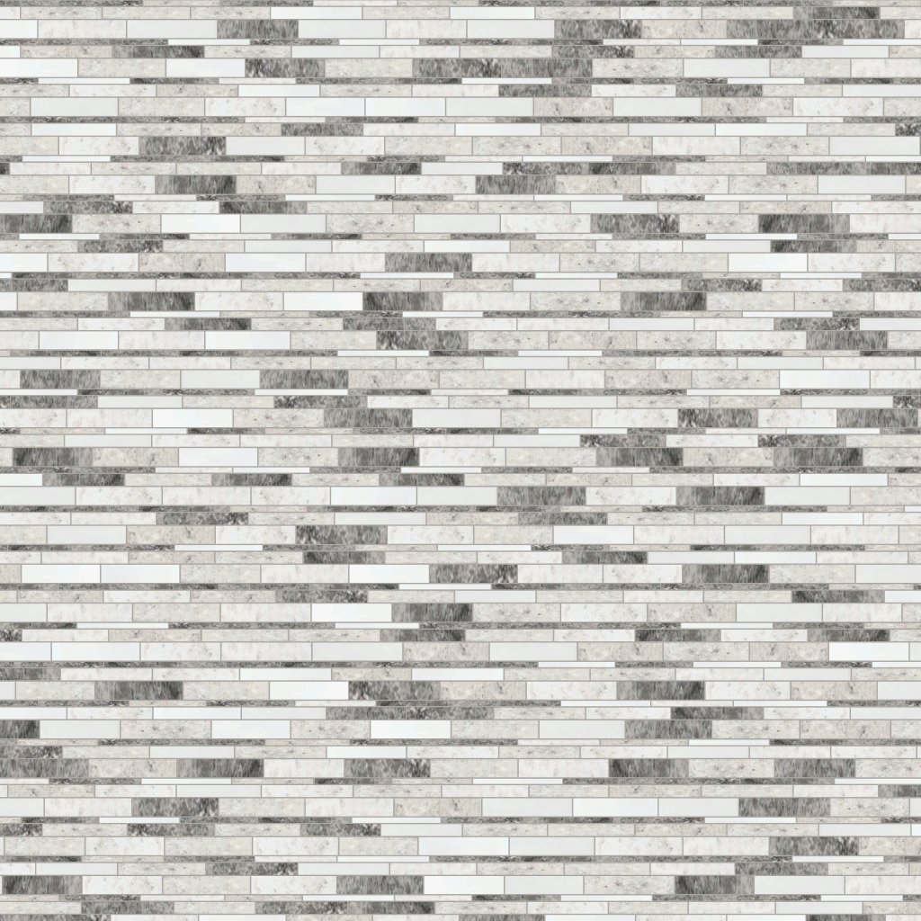 Marble Systems Granada Polished Slides Marble Mosaic 11x17 - Granada