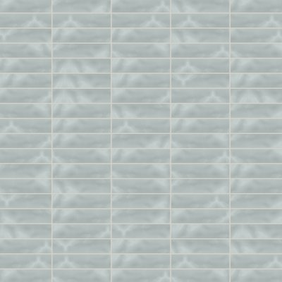 Qualis Ceramica Element Cloud Artisan Glass 3X12 - Grid