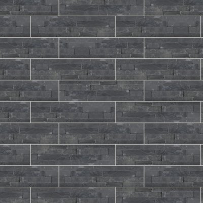 Qualis Ceramica Ledger Stone 6x24 Split Face Corner - Alternating 1/3