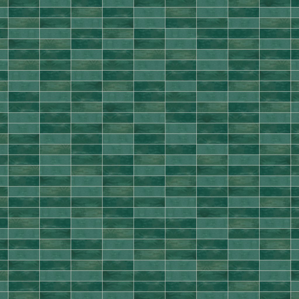 Qualis Ceramica Barcelona 2X6 Green