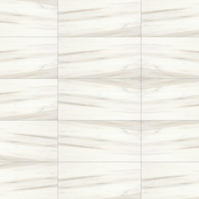 Marble Systems Bianco Dolomiti Classic Honed Marble Tile 12x24 - Bianco Dolomiti Classic - 12" x 24" x 3/8"