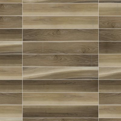 Qualis Ceramica Amaya 6x36 Walnut - Grid