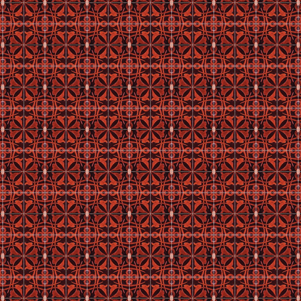 Marble Systems Tabriz-87 Glazed Ceramic Tile 4x4 - Tabriz-87
