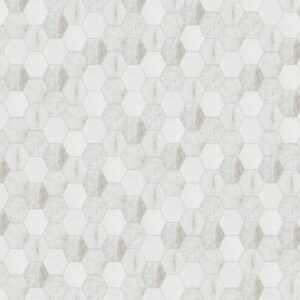 Arabescato Venato White 5" Hexagon Honed