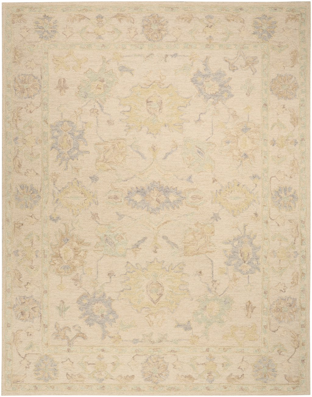Nourison Home Nourison Maison MSO02 8'6" x 11'6" Ivory Vintage Indoor Rug