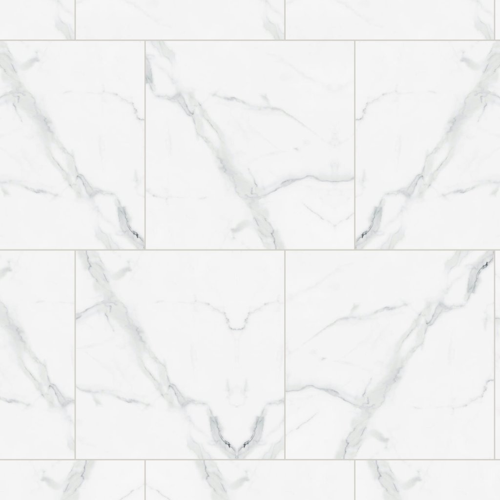 Qualis Ceramica Royal Stoneworks 24X24 Grandvein White Vintage