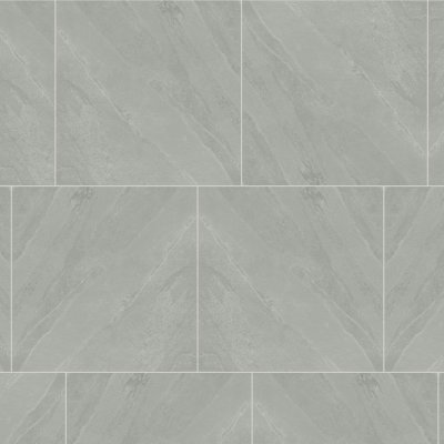 Qualis Ceramica Nord 24x24 Palladium - Random Length