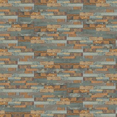 Qualis Ceramica Ledger Stone 6x24 Split Face - 6" x 24"