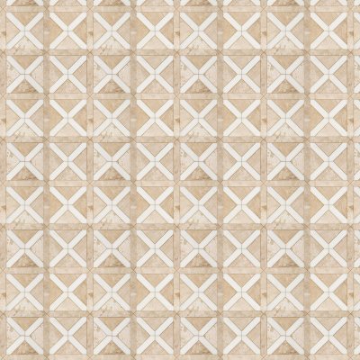 Marble Systems Diana Royal, Snow White Honed Large Lattice Marble Mosaic 13 7/8x13 7/8 - Diana Royal, Snow White - 13 7/8" x 13 7/8" x 3/8"