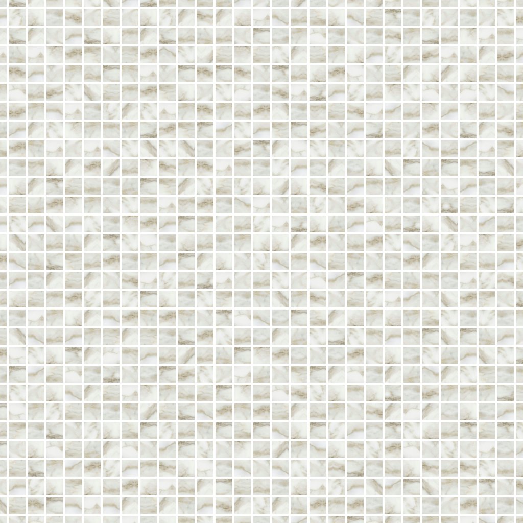 Qualis Ceramica Luxury Amalfi Calacatta 2X2 Honed - Cream