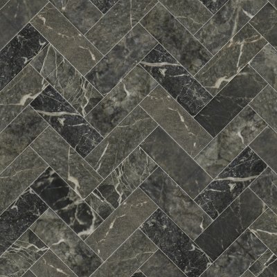 Qualis Ceramica QU Milan Dante Nero 6X16W - Herringbone