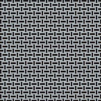 Qualis Ceramica Utopio Cesto Monochromo Mosaic - 11,8" x 14,75"