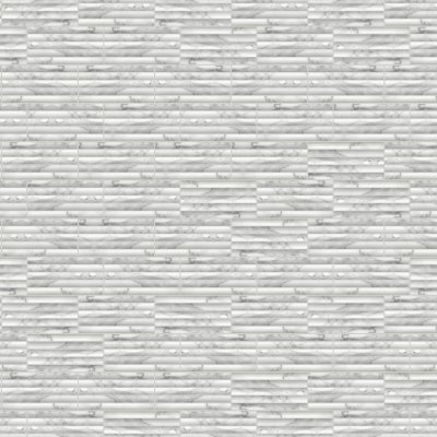 Qualis Ceramica Obsession 5x10 Carrara - Alternating 1/3