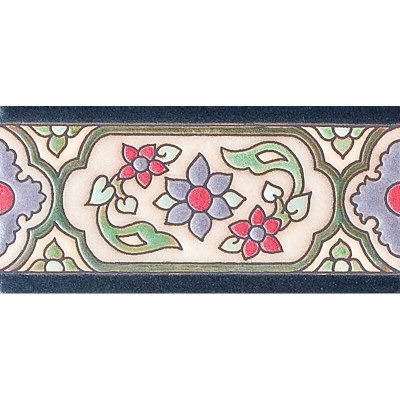 Marble Systems 362 B Glazed Ceramic Border Tiles 3x6 - 362 B - 3" x 6" x 3/8"