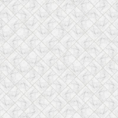 Qualis Ceramica Bianco Venatino 6x6 Honed - Herringbone