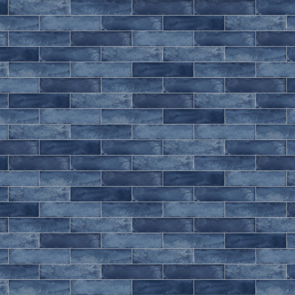 Qualis Ceramica Grand Cayman 3x12 West Bay Blue