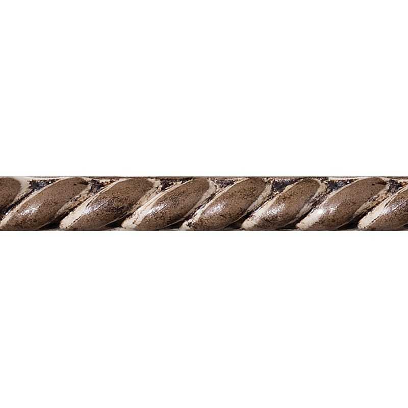 Marble Systems Wash Stoker Gray Creamware Glazed Rope Ceramic Moldings 1 1/4x6 - Wash Stoker Gray Creamware