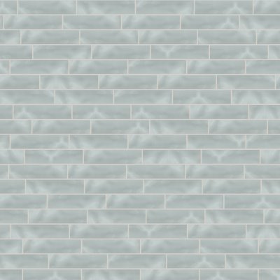 Qualis Ceramica Element Cloud Artisan Glass 3X12 - Random Length