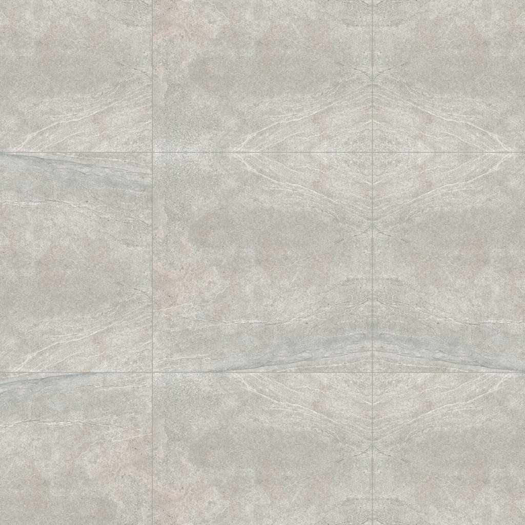 Marble Systems Rock Gray Matte Porcelain Tile 24x24 - Rock Gray
