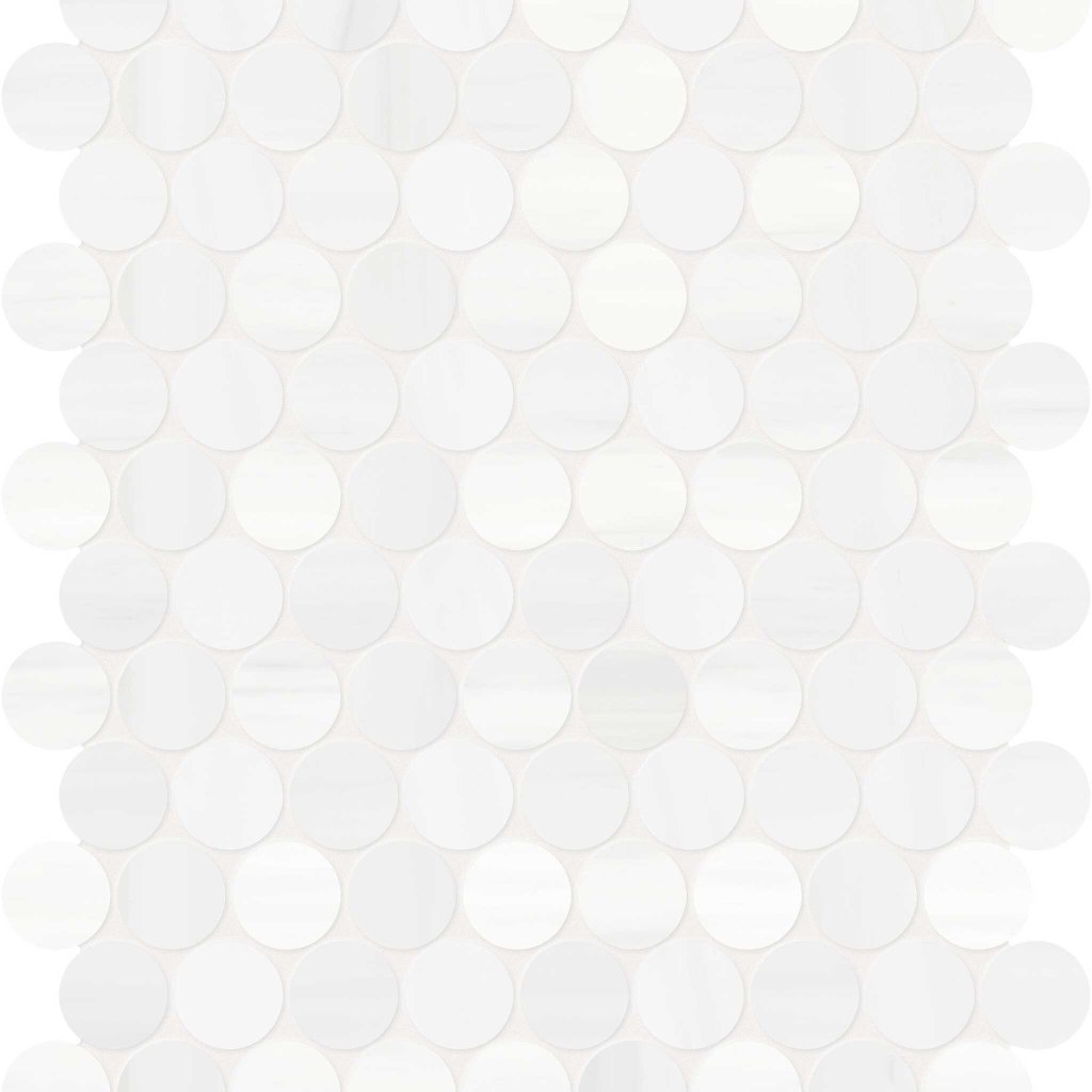 Qualis Ceramica Cosmo Lumino 1.25 Penny Round Mosaic
