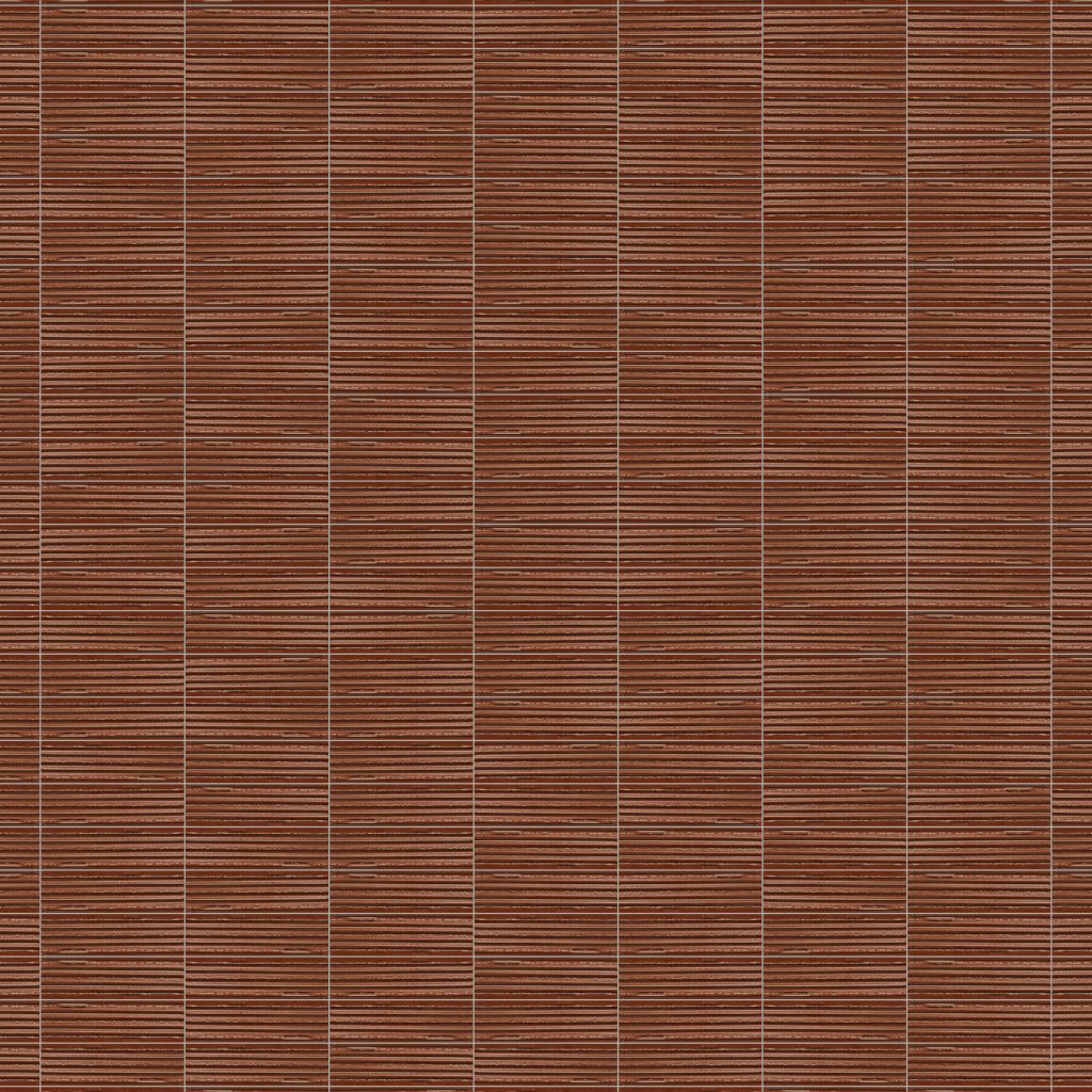 Marble Systems Granada Leather Fluted Thin Brick Tile 2 1/4x7 9/16 - Granada