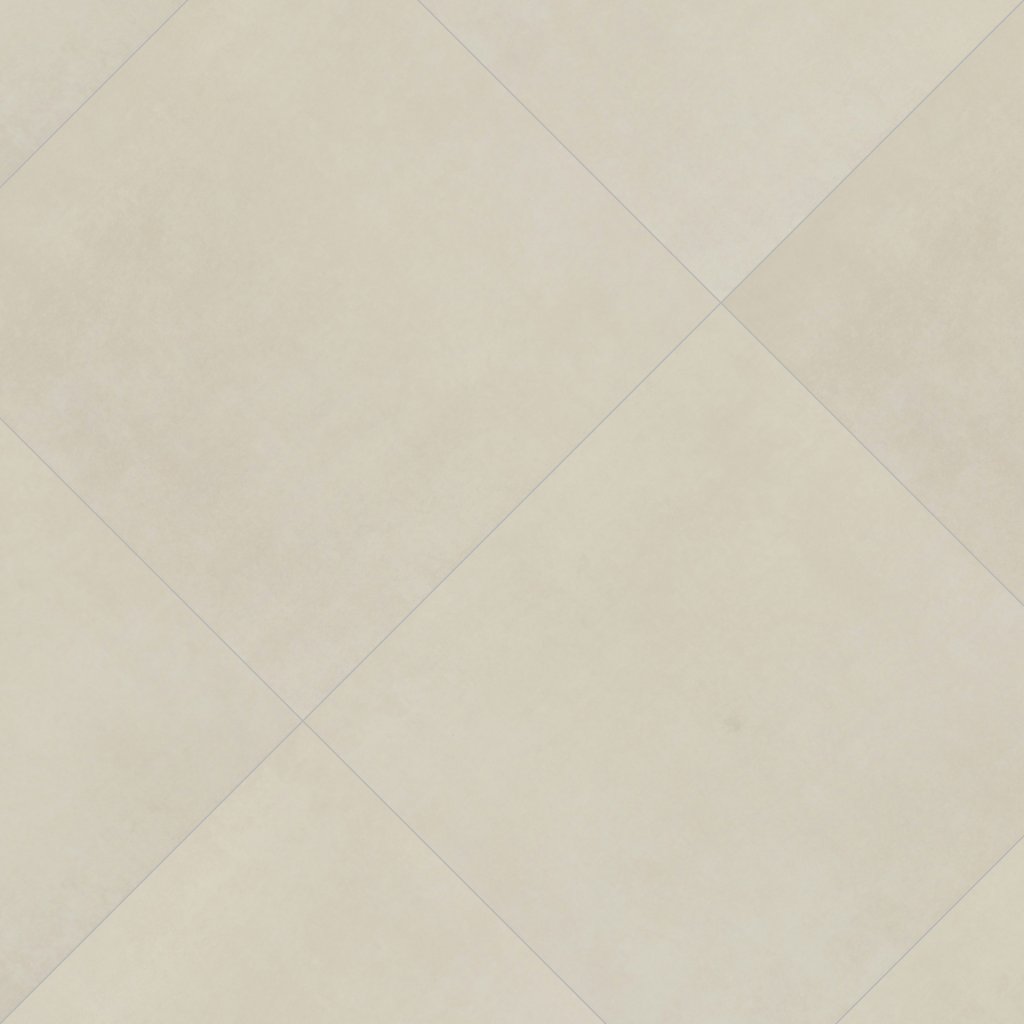 Daltile Merchant Ivory, Square, 33X33, Matte - Ivory