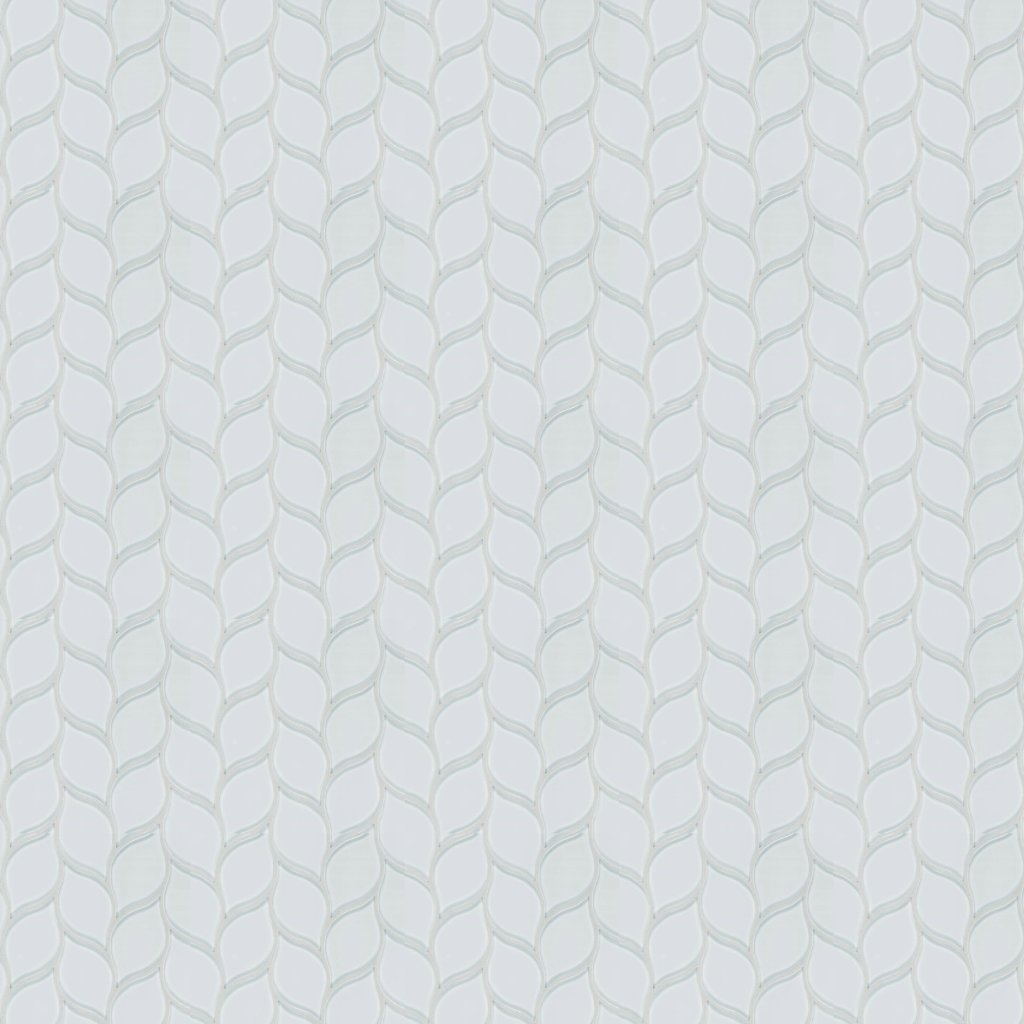 Qualis Ceramica Element Ice Petal Mosaic