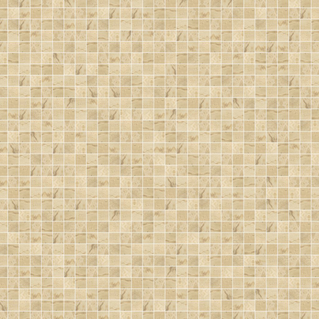 Qualis Ceramica Antico Sand 2X2 Mosaic