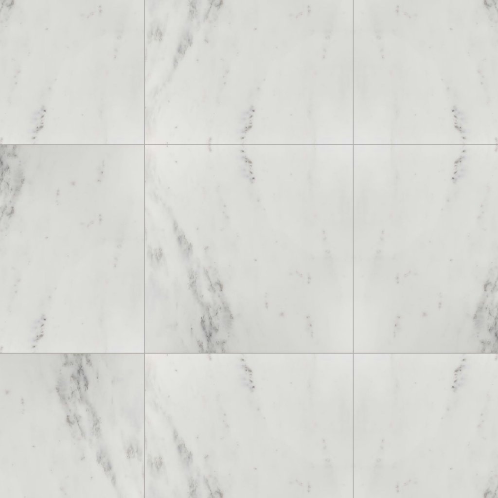 Marble Systems Imperial White Polished Marble Tile 24x24 - Imperial White