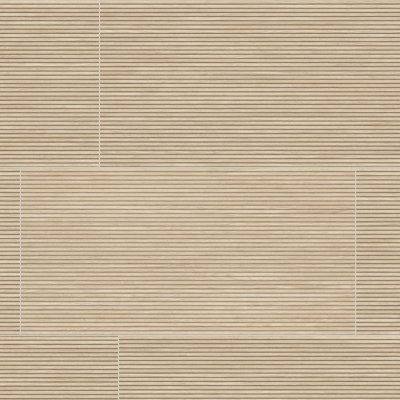 Qualis Ceramica Striata Wood 24x48 Natural - Random Length