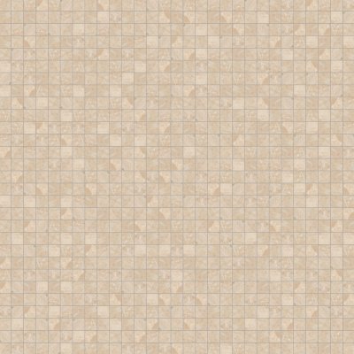 Marble Systems Cappuccino Polished 2x2 Marble Mosaic 12x12 - Cappuccino - 12" x 12" x 3/8"