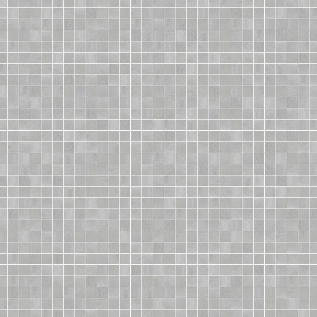 Qualis Ceramica Urban Broadway Silver 2X2 Mosaic - Silver