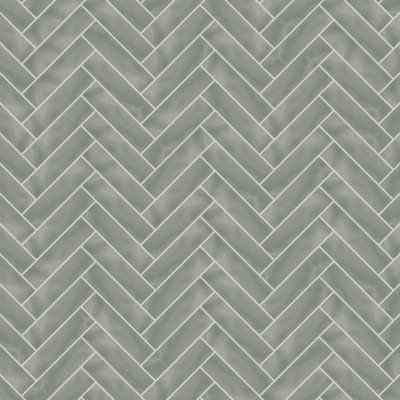 Qualis Ceramica Element Smoke Artisan Glass 3X12 - 3" x 12"