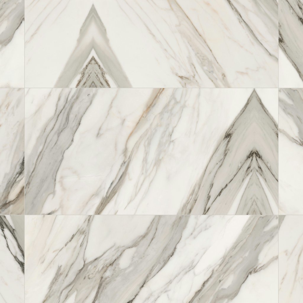 Qualis Ceramica Mystique 24X48 Polished Crush Gold - Gold