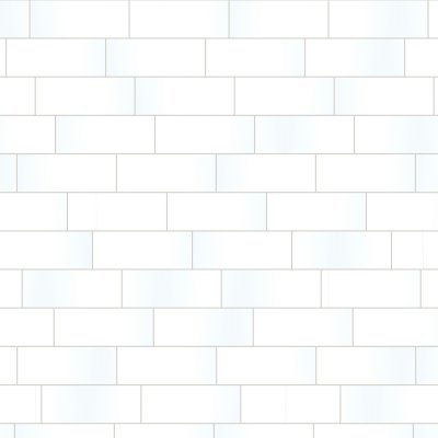 Qualis Ceramica Sausalito 5X13 White Matt - Random Length