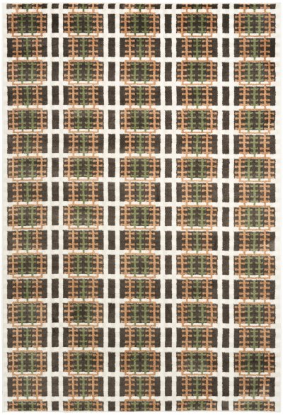 Nourison Home Nourison Nordic NRC08 8' x 10' Charcoal Multicolor Modern Indoor Rug - 5' x 7'