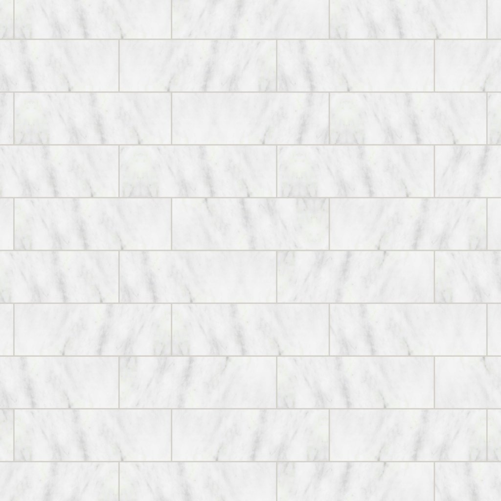 Qualis Ceramica Bianco Venatino 6x18 Honed